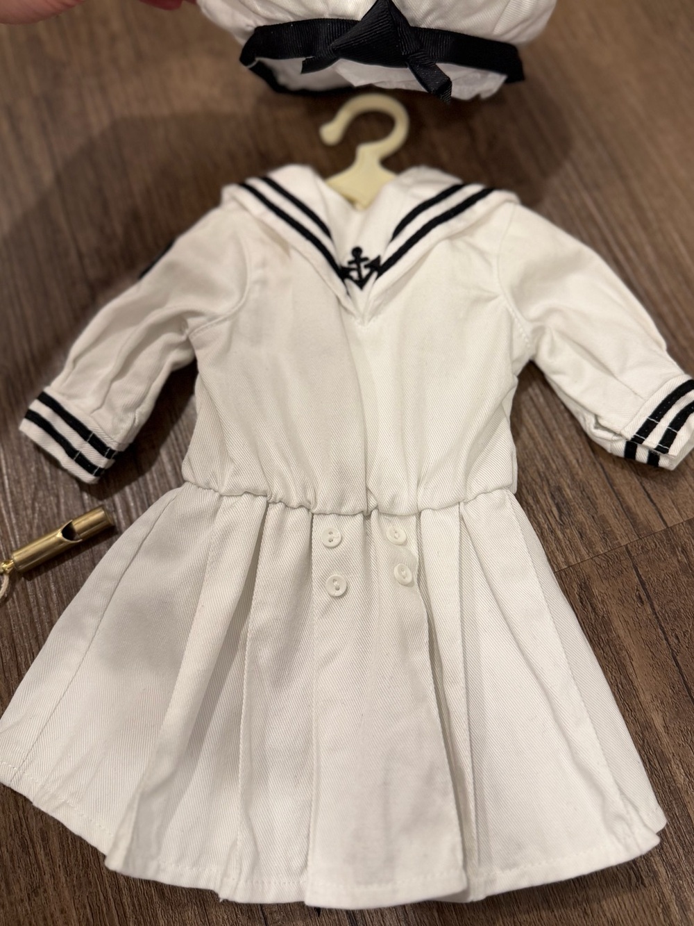 1995 Pleasant Company Samantha Middy Dress, First Edition Book, Tam & Whistle - Picture 15 of 16